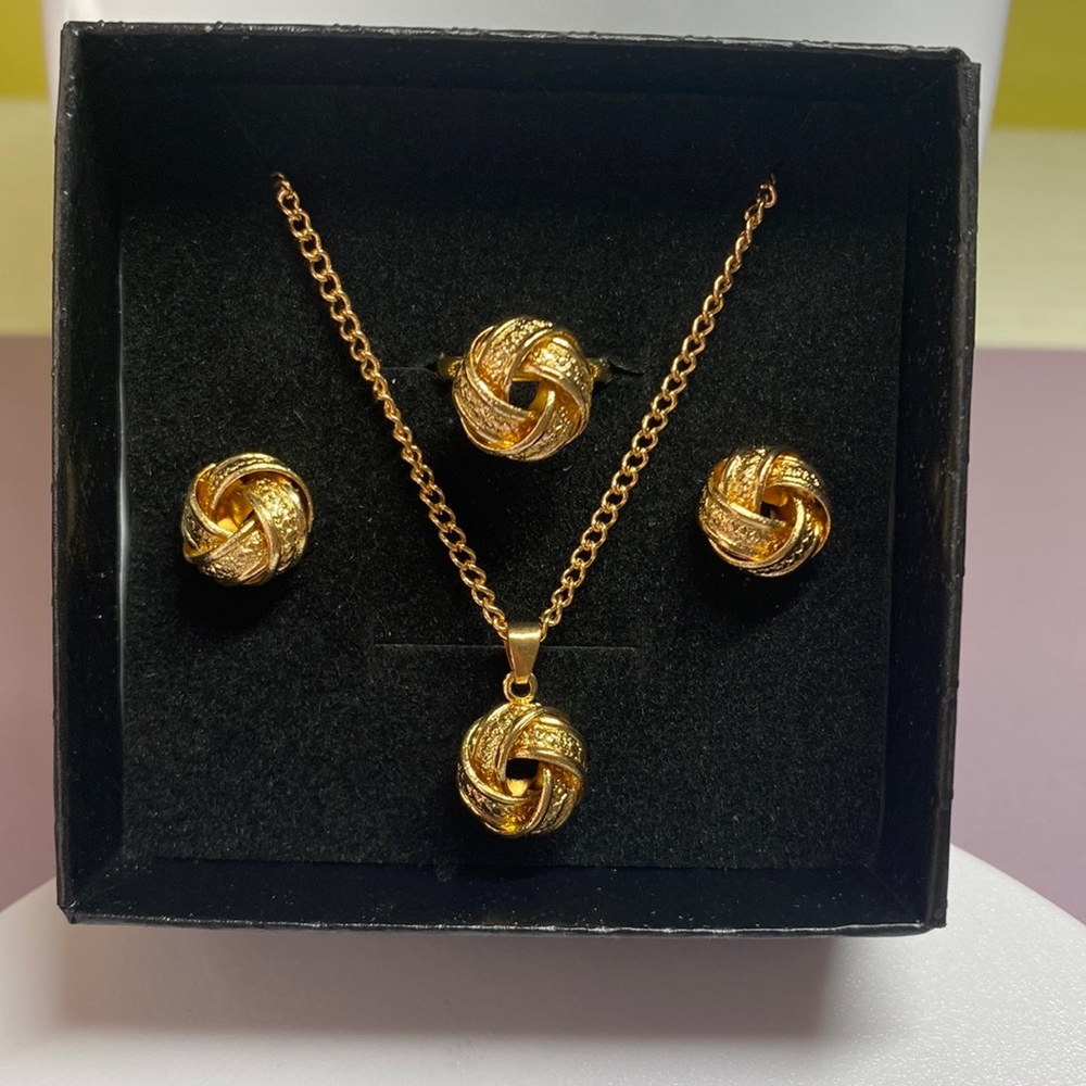14k Gold Plated Set